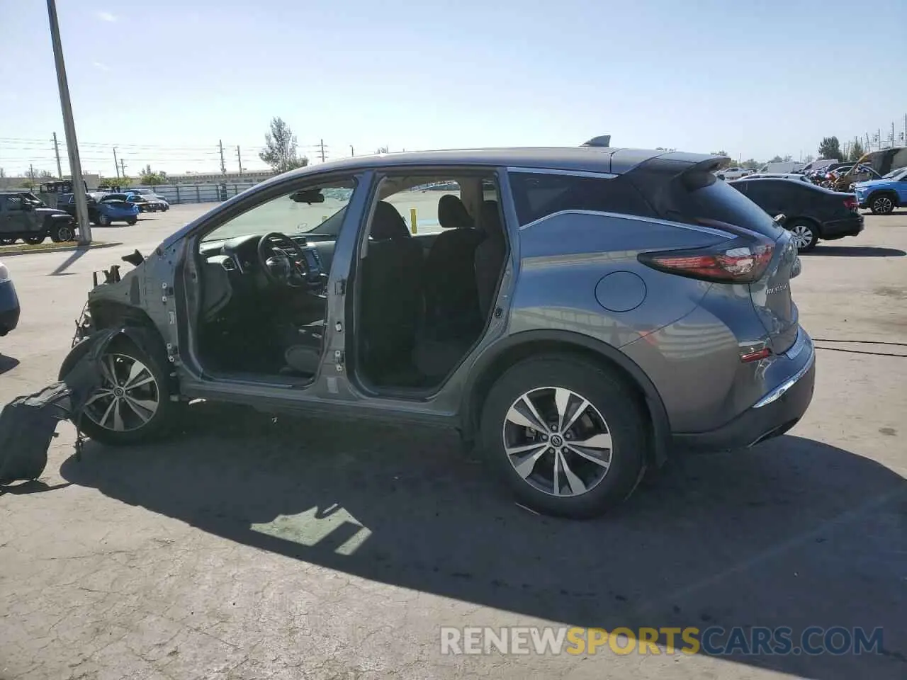 2 Photograph of a damaged car 5N1AZ2AJ7MC102831 NISSAN MURANO 2021