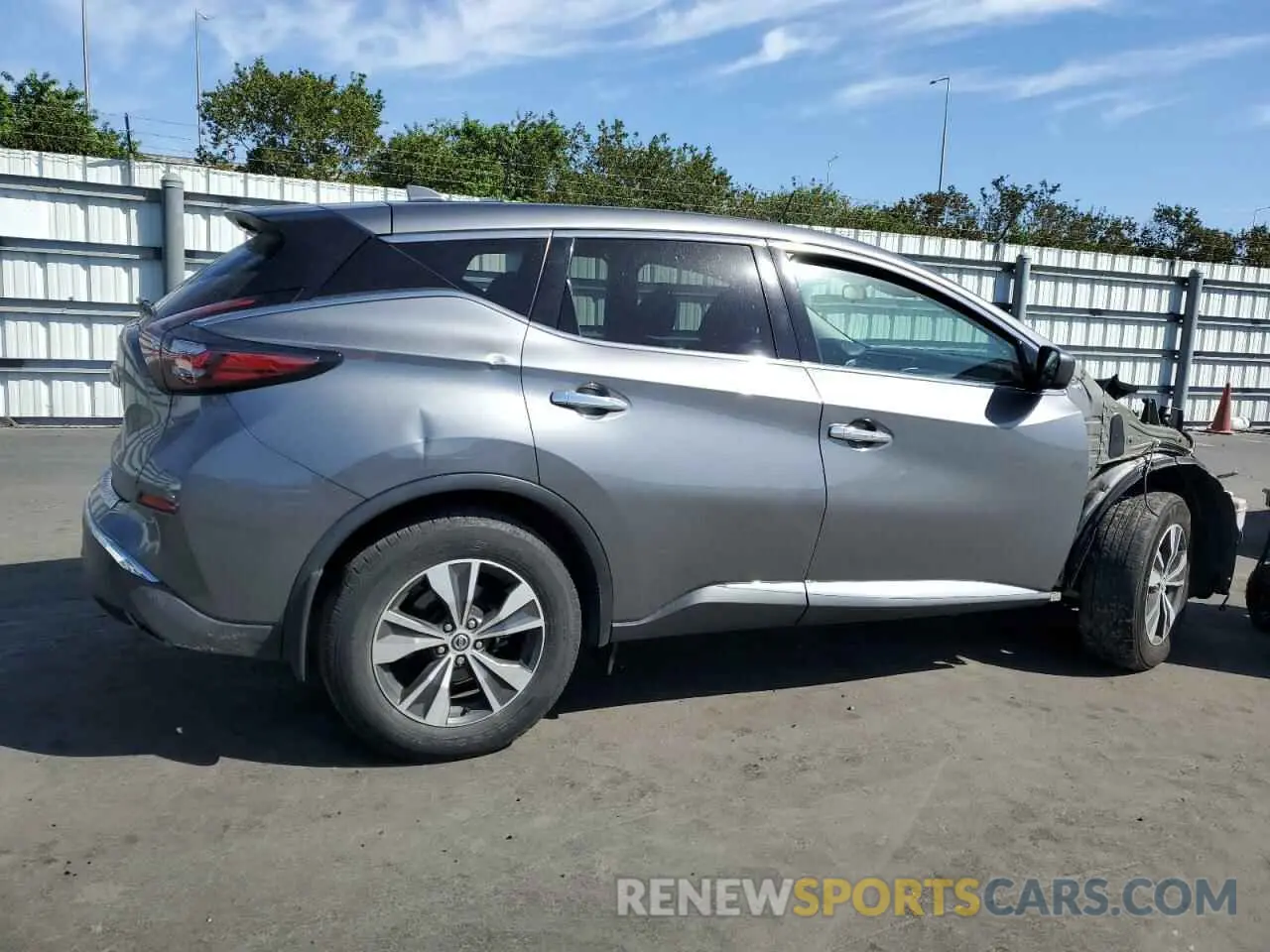3 Photograph of a damaged car 5N1AZ2AJ7MC102831 NISSAN MURANO 2021