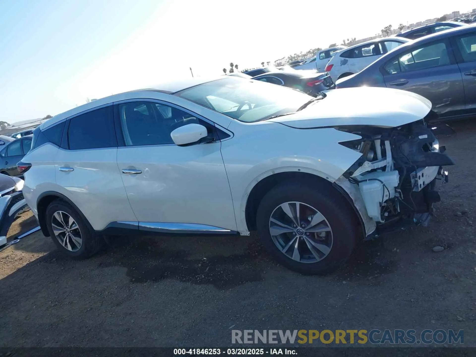14 Photograph of a damaged car 5N1AZ2AJ7MC135523 NISSAN MURANO 2021