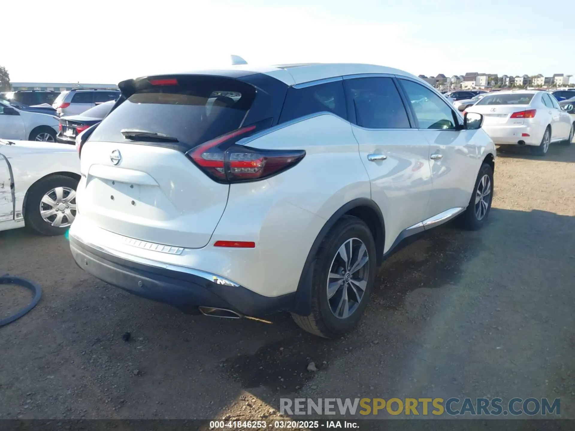 4 Photograph of a damaged car 5N1AZ2AJ7MC135523 NISSAN MURANO 2021