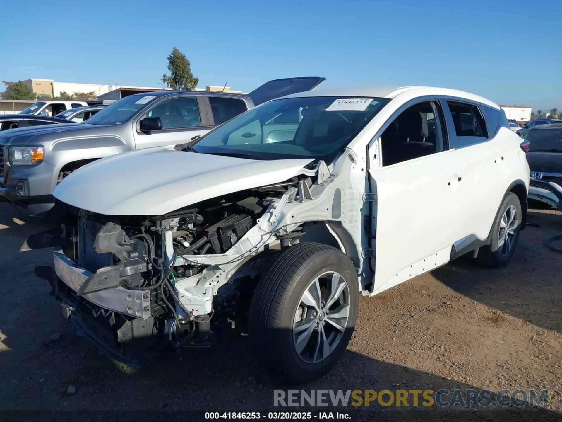 6 Photograph of a damaged car 5N1AZ2AJ7MC135523 NISSAN MURANO 2021