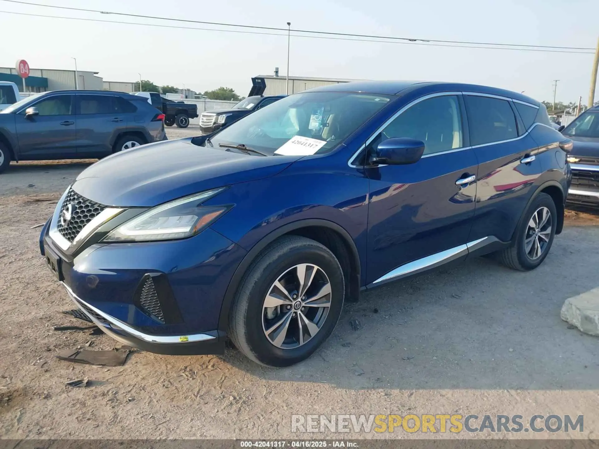 2 Photograph of a damaged car 5N1AZ2AJ8MC121176 NISSAN MURANO 2021