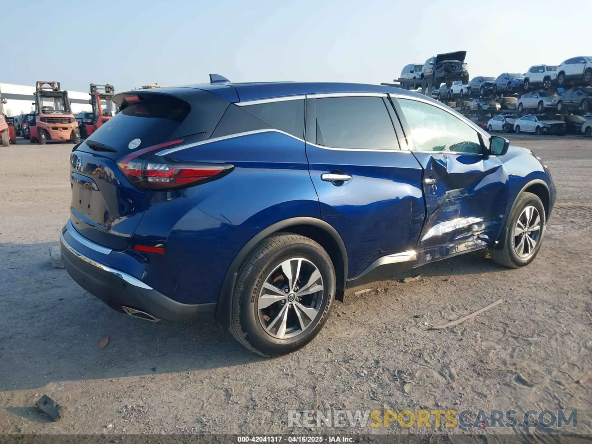 4 Photograph of a damaged car 5N1AZ2AJ8MC121176 NISSAN MURANO 2021