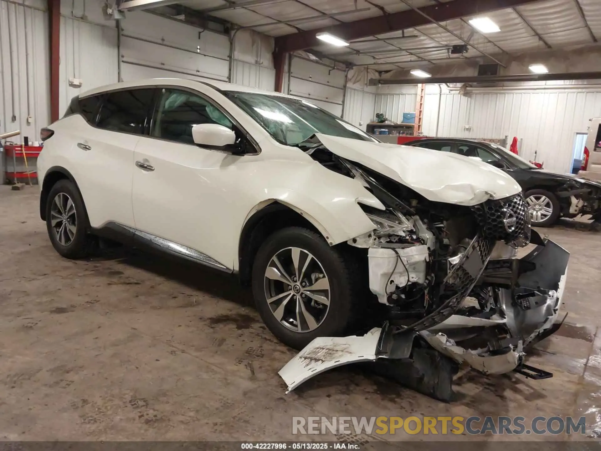 1 Photograph of a damaged car 5N1AZ2AS0MC117468 NISSAN MURANO 2021