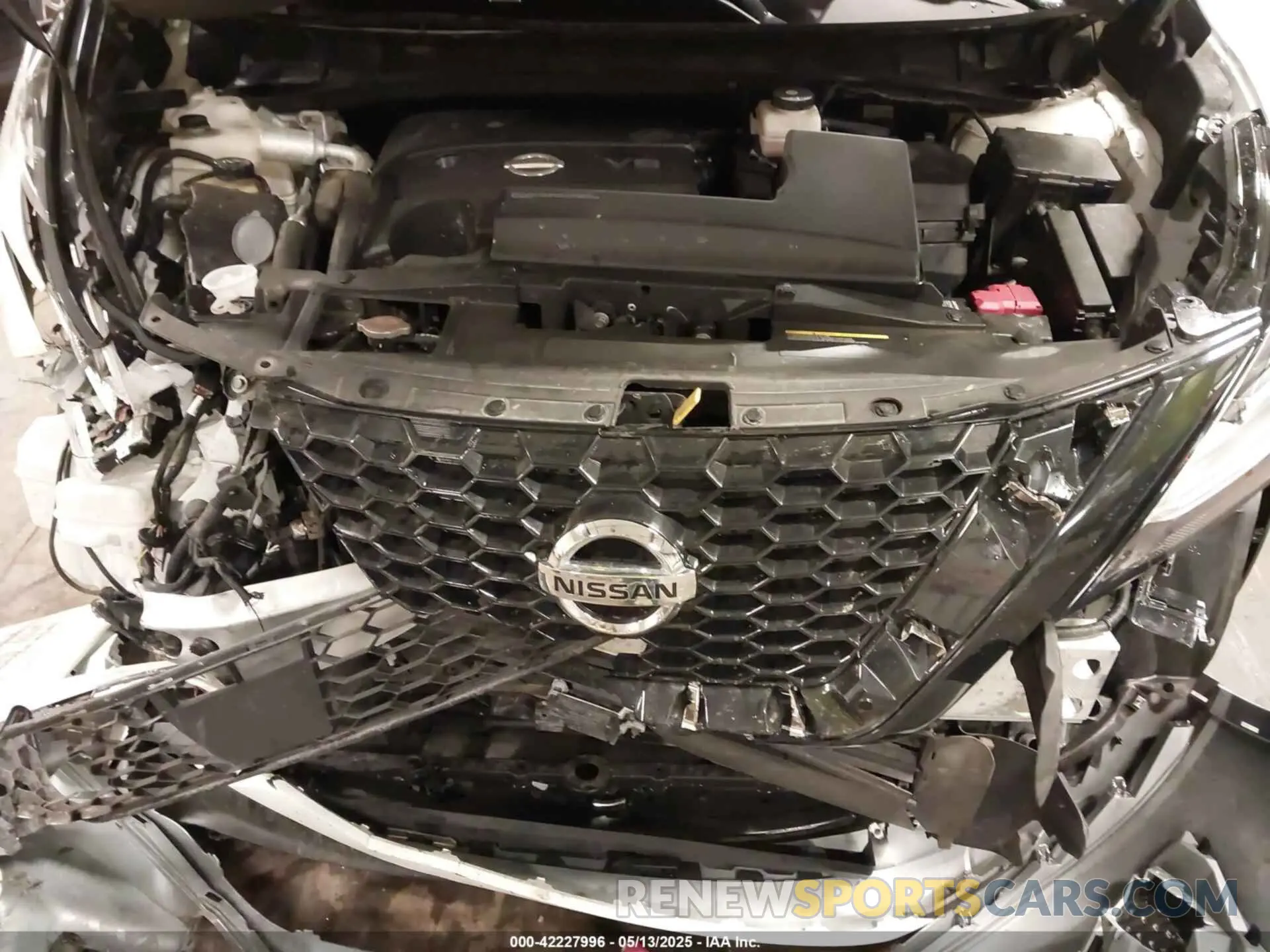 10 Photograph of a damaged car 5N1AZ2AS0MC117468 NISSAN MURANO 2021