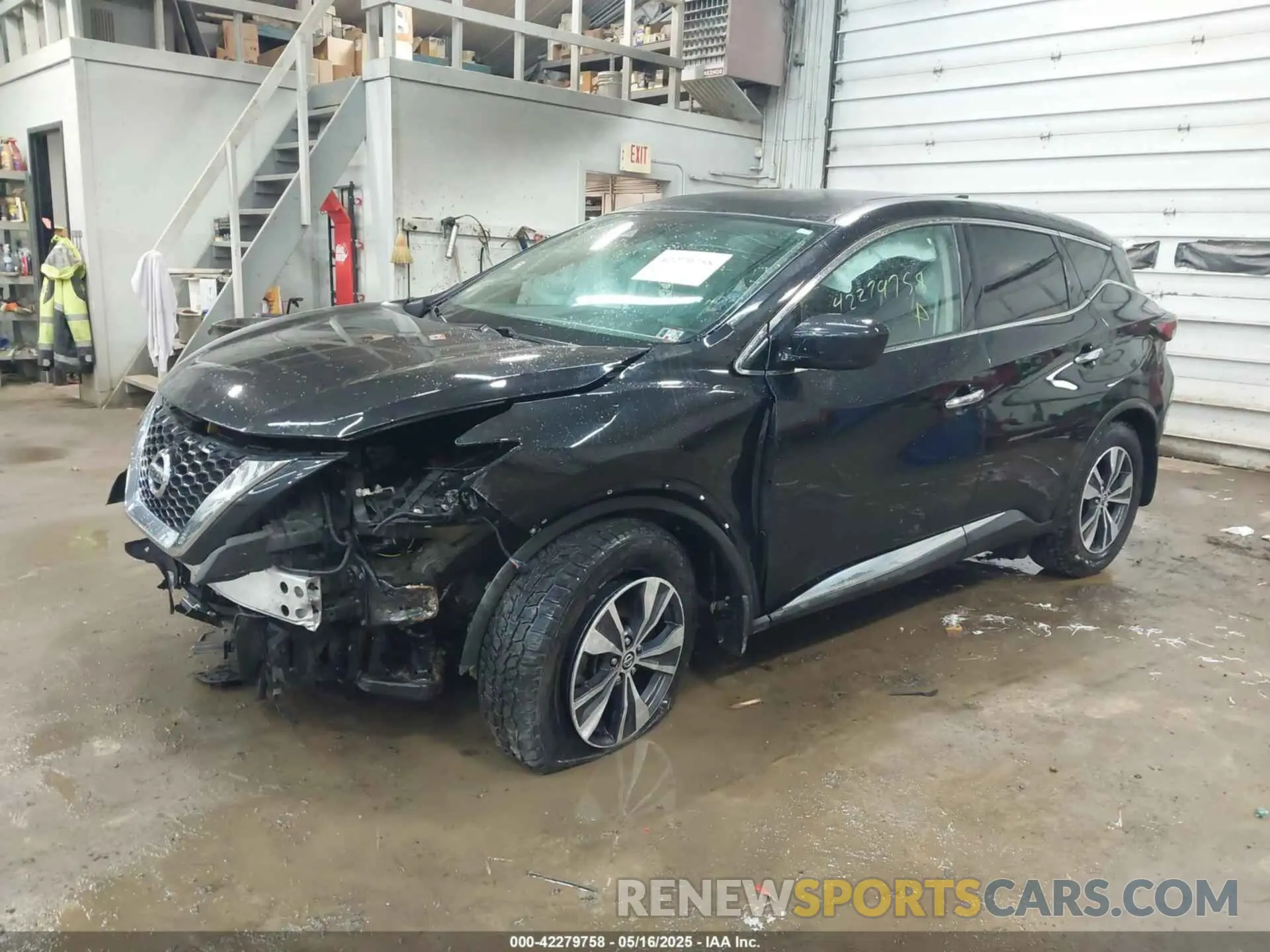 2 Photograph of a damaged car 5N1AZ2AS5MC115750 NISSAN MURANO 2021