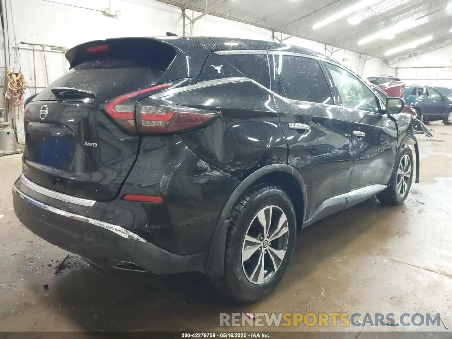 4 Photograph of a damaged car 5N1AZ2AS5MC115750 NISSAN MURANO 2021