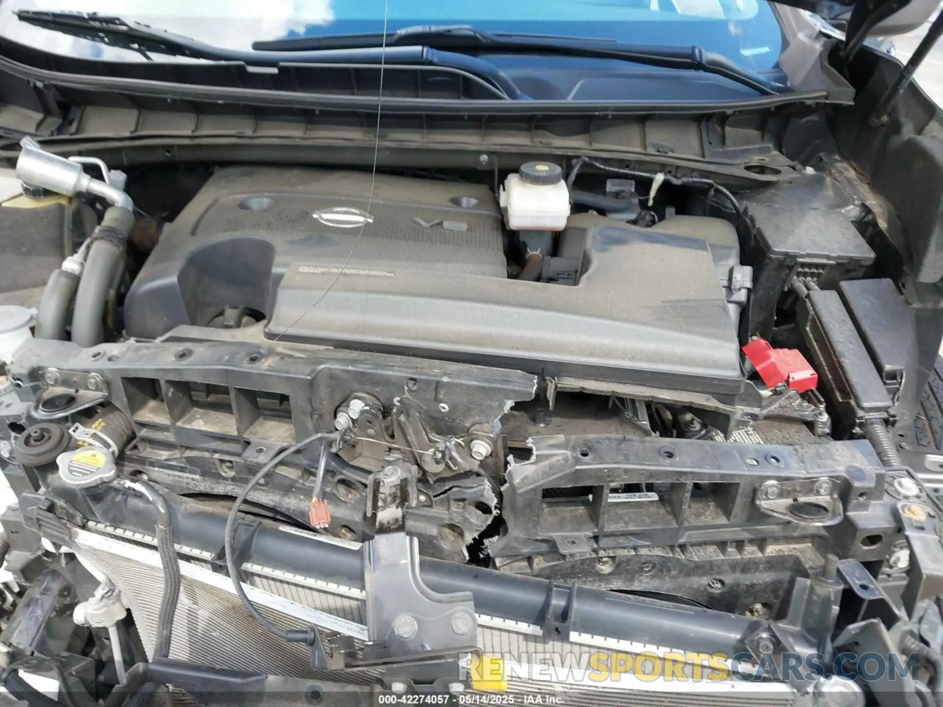 10 Photograph of a damaged car 5N1AZ2AS5MC124058 NISSAN MURANO 2021
