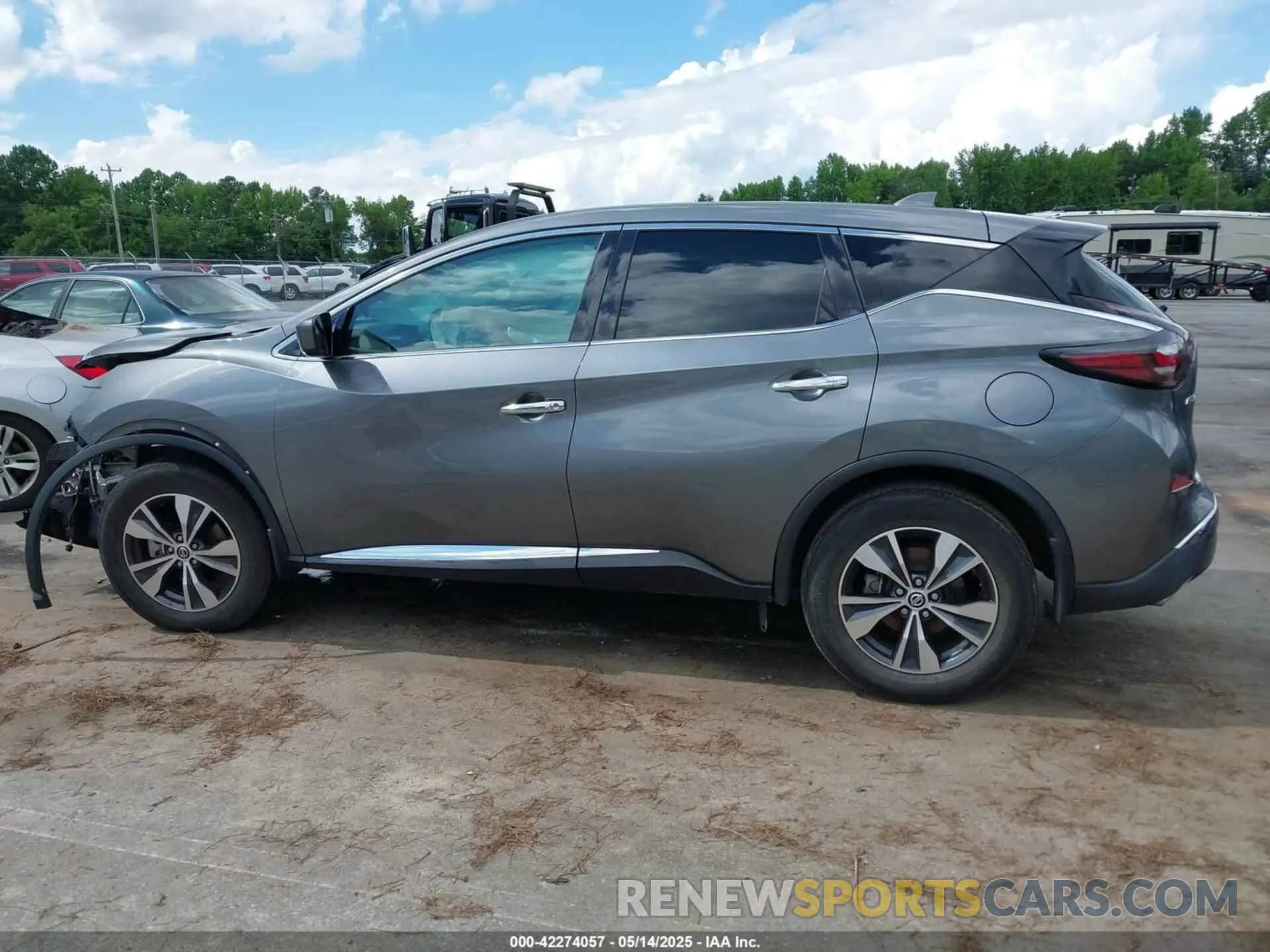 15 Photograph of a damaged car 5N1AZ2AS5MC124058 NISSAN MURANO 2021