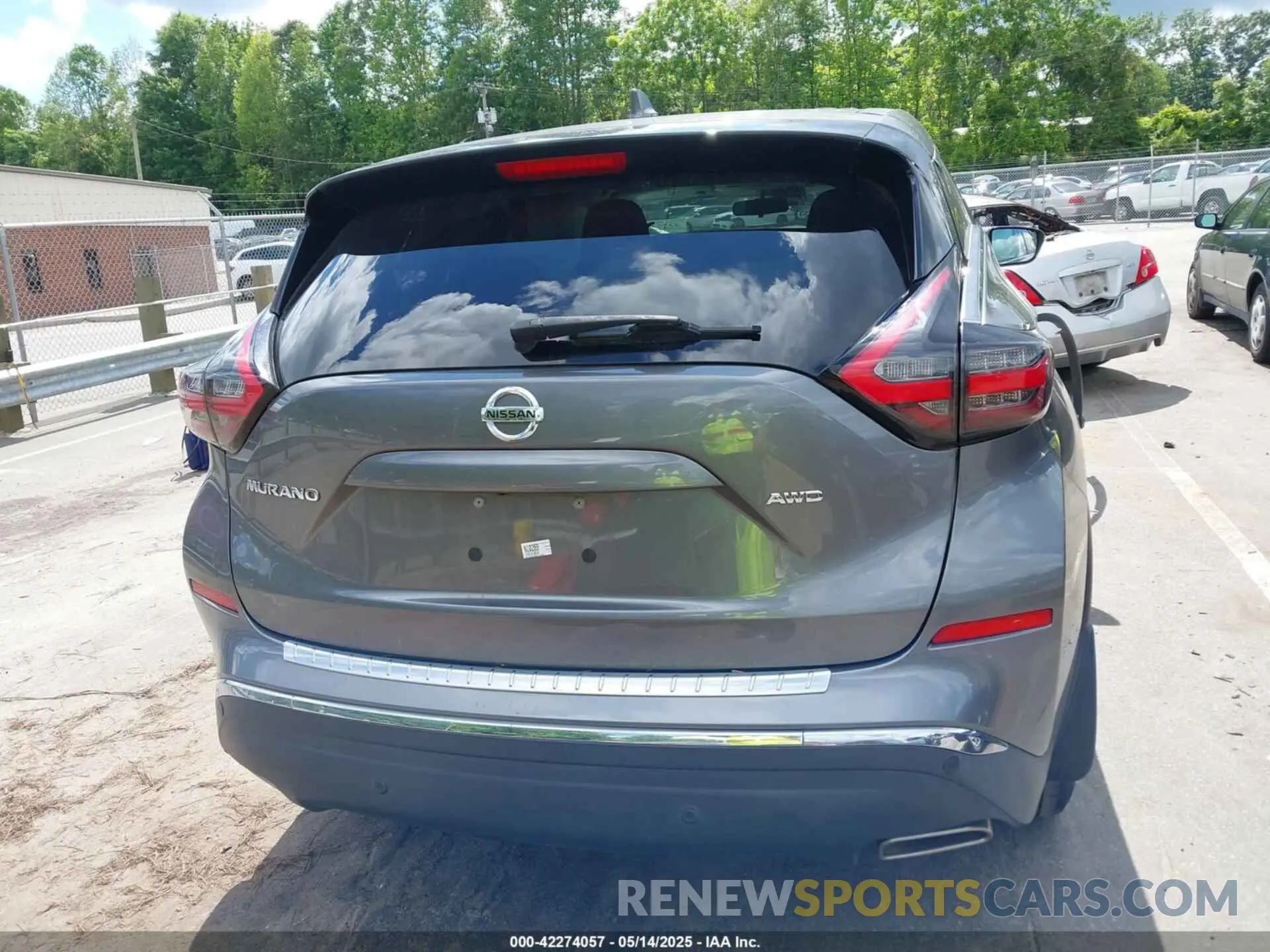 17 Photograph of a damaged car 5N1AZ2AS5MC124058 NISSAN MURANO 2021