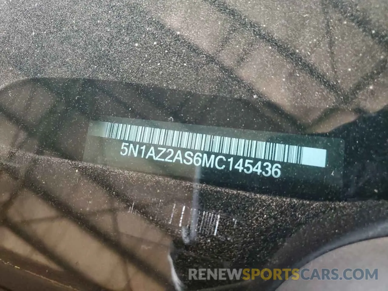 13 Photograph of a damaged car 5N1AZ2AS6MC145436 NISSAN MURANO 2021