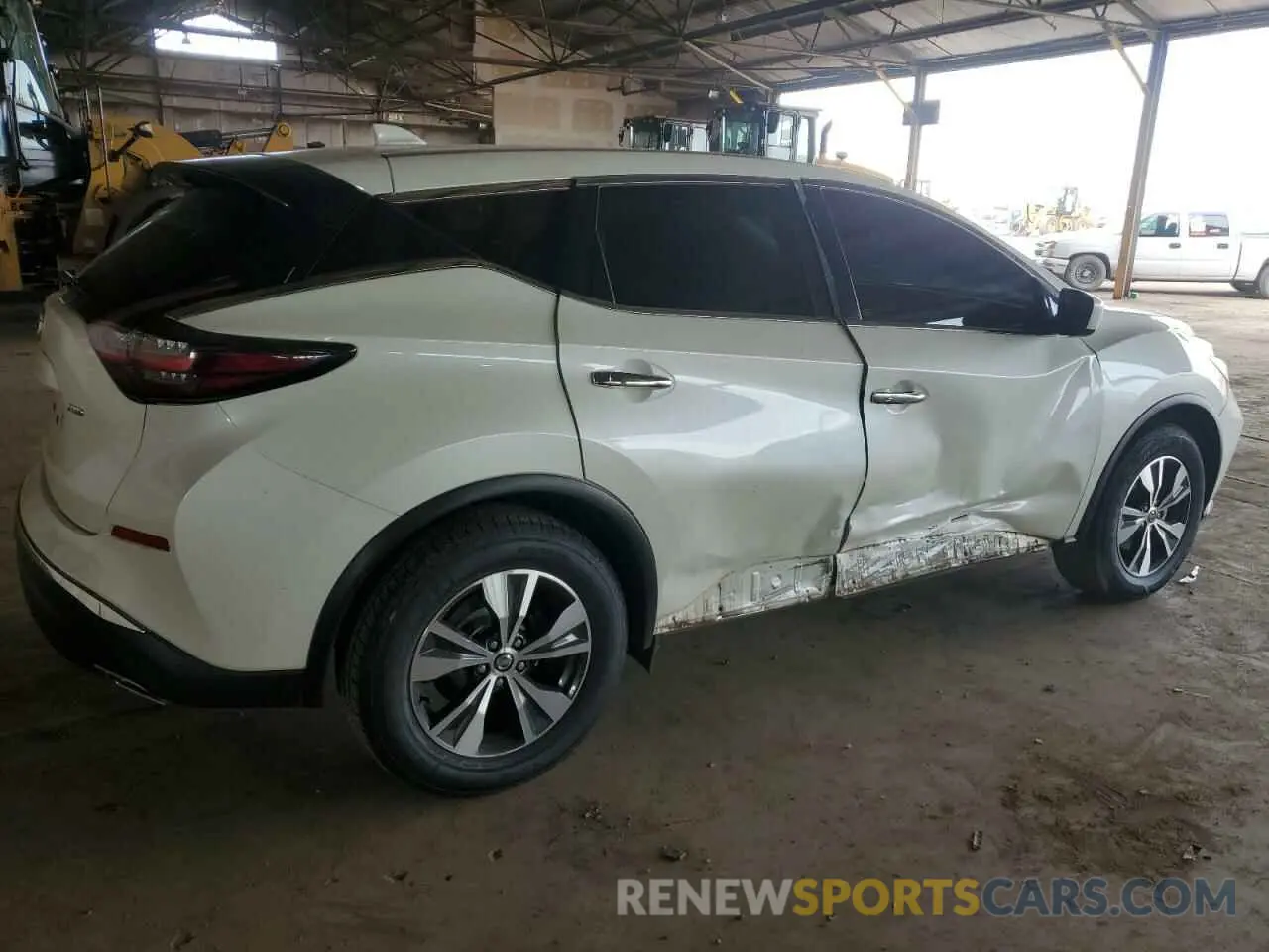 3 Photograph of a damaged car 5N1AZ2AS6MC145436 NISSAN MURANO 2021