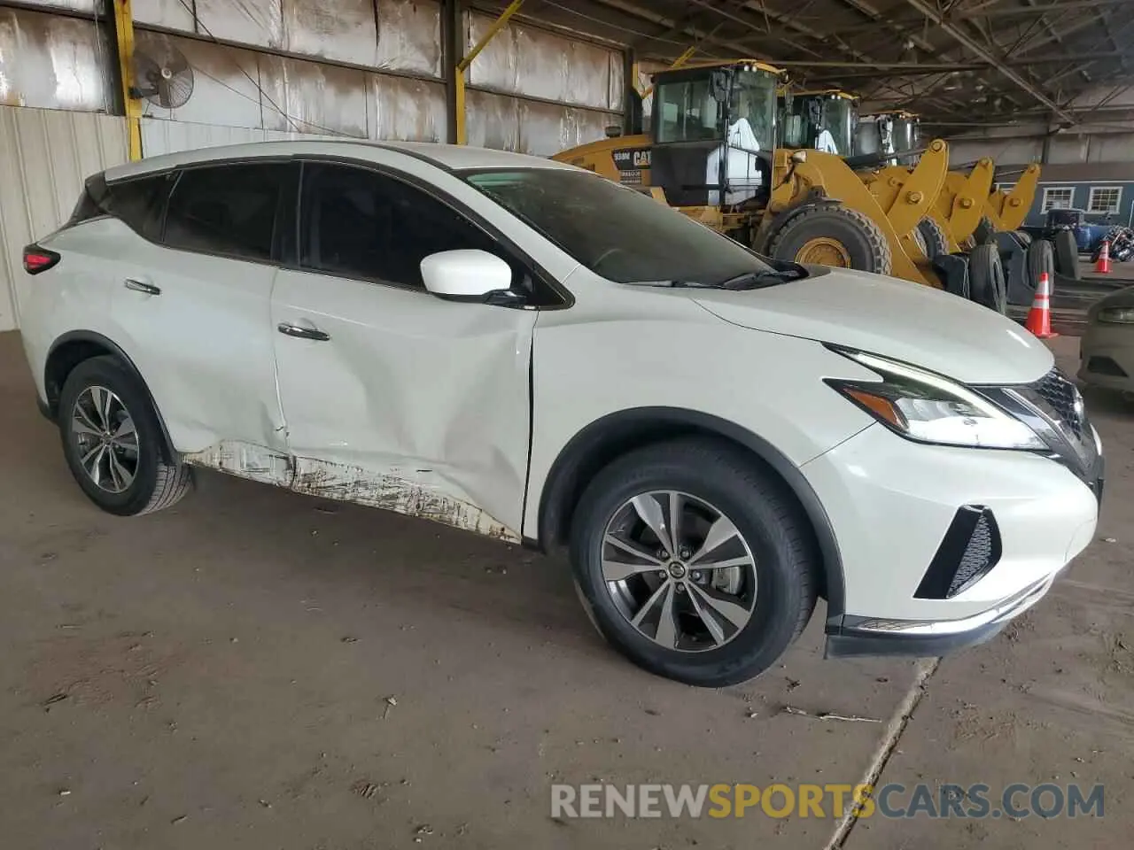 4 Photograph of a damaged car 5N1AZ2AS6MC145436 NISSAN MURANO 2021