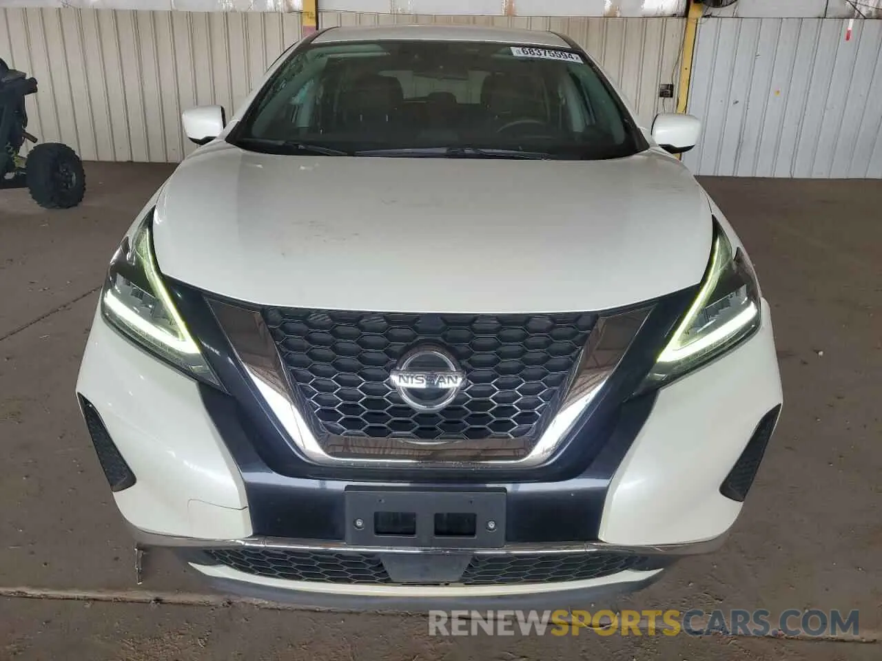 5 Photograph of a damaged car 5N1AZ2AS6MC145436 NISSAN MURANO 2021