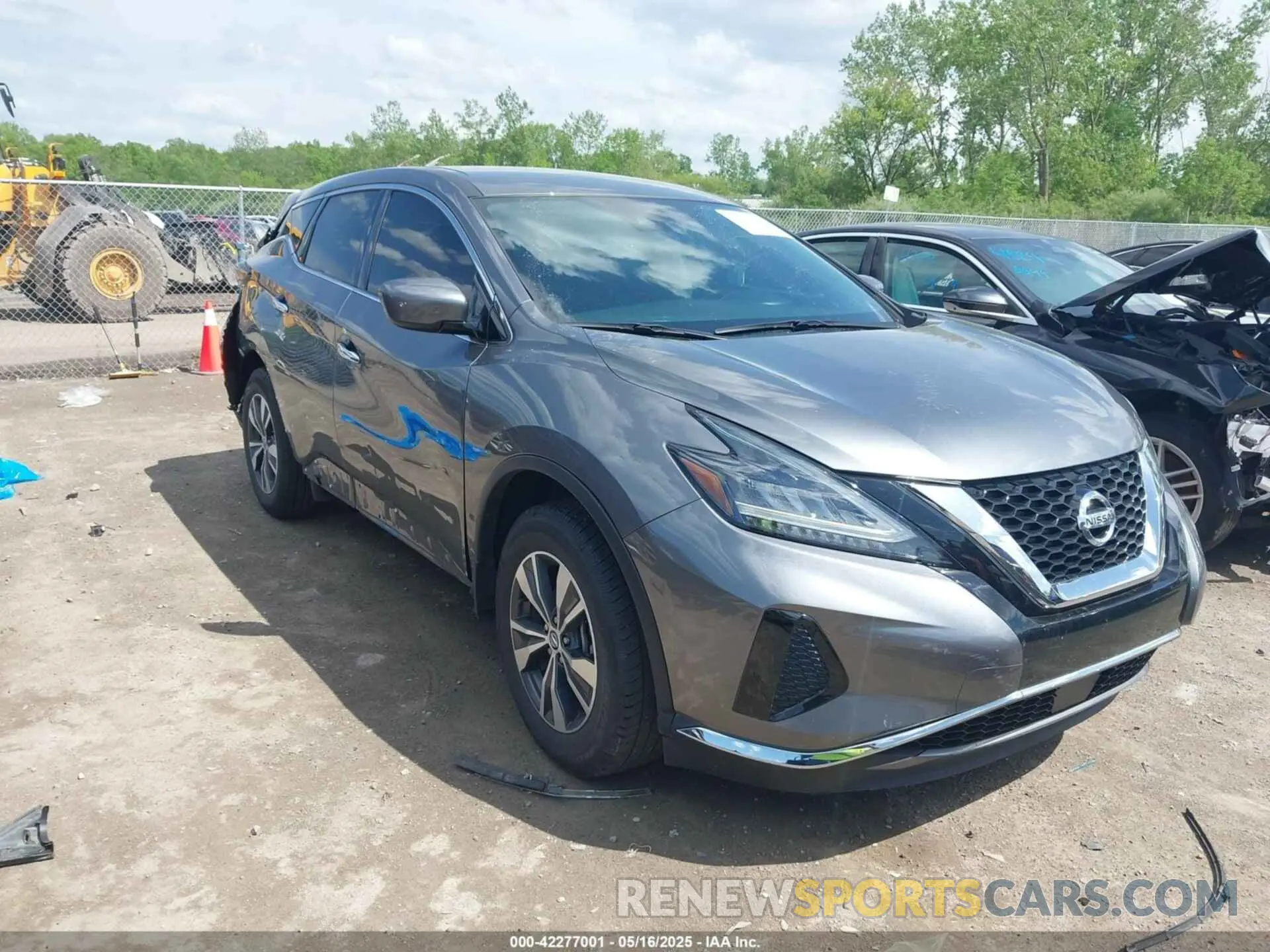 1 Photograph of a damaged car 5N1AZ2AS7MC126930 NISSAN MURANO 2021