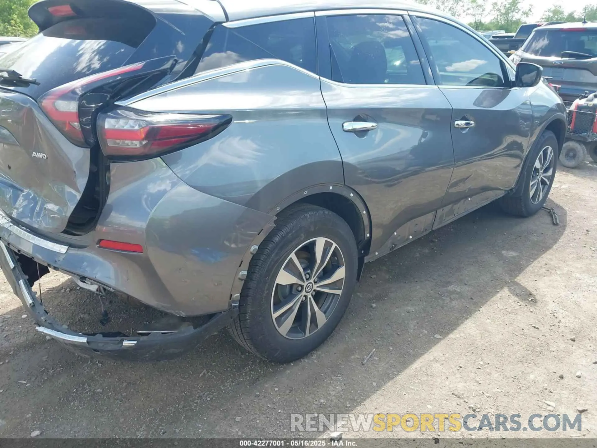 17 Photograph of a damaged car 5N1AZ2AS7MC126930 NISSAN MURANO 2021