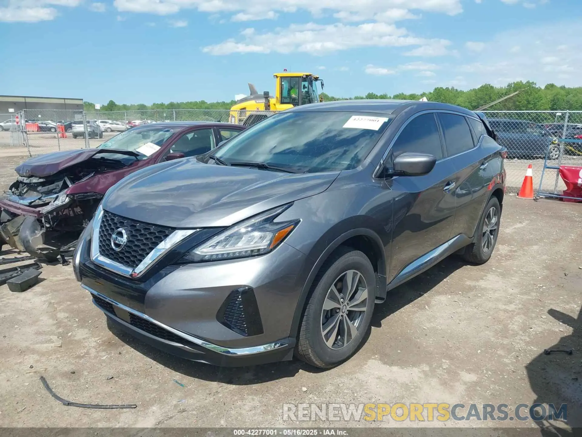2 Photograph of a damaged car 5N1AZ2AS7MC126930 NISSAN MURANO 2021