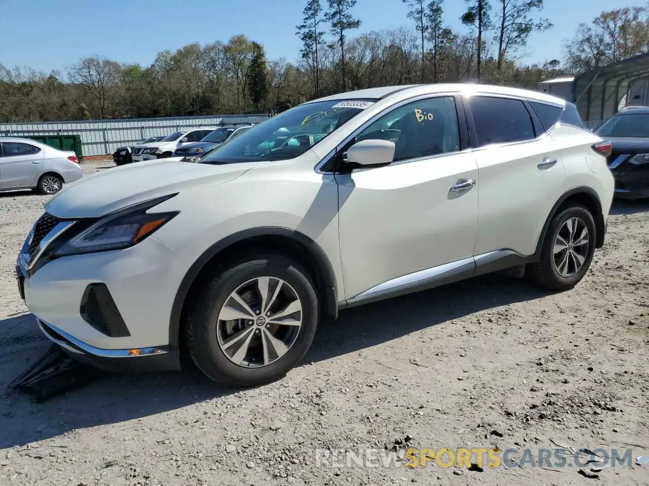 1 Photograph of a damaged car 5N1AZ2AS8MC130016 NISSAN MURANO 2021