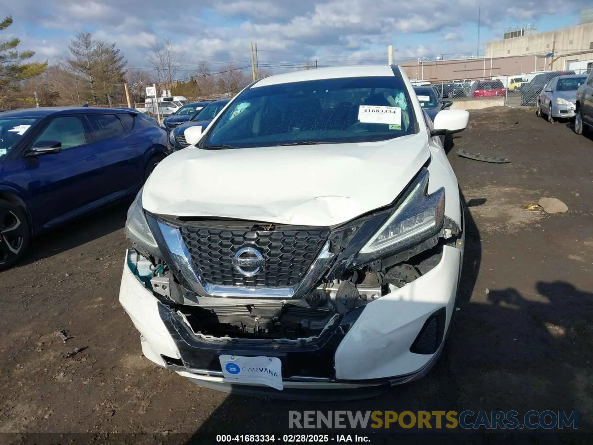 6 Photograph of a damaged car 5N1AZ2AS8MC146605 NISSAN MURANO 2021