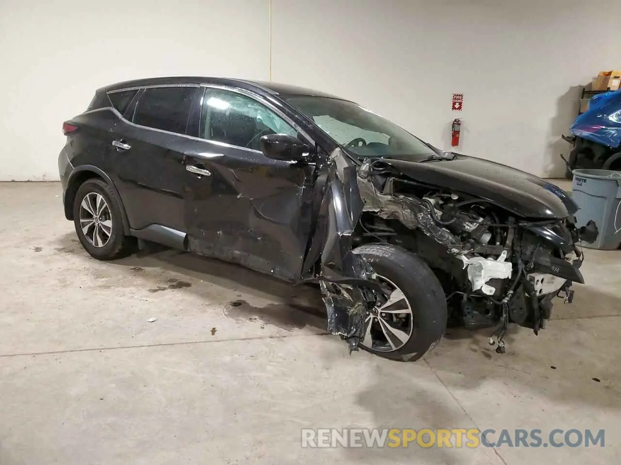4 Photograph of a damaged car 5N1AZ2AS9MC115976 NISSAN MURANO 2021