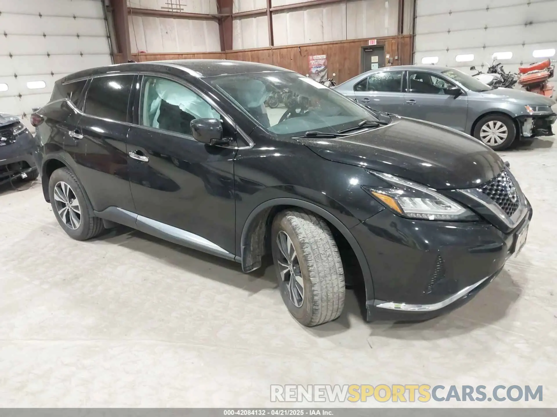 1 Photograph of a damaged car 5N1AZ2ASXMC140238 NISSAN MURANO 2021