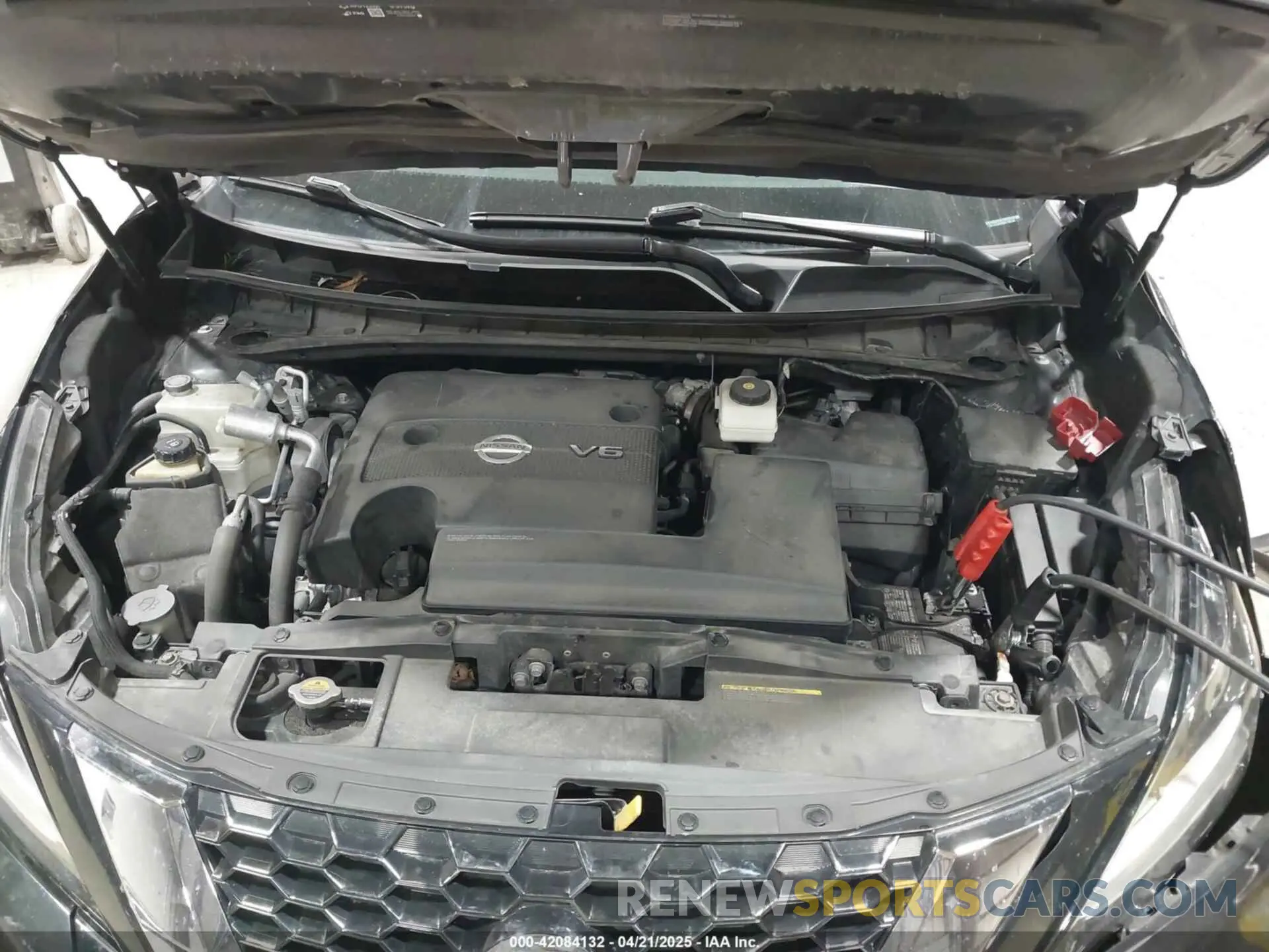 10 Photograph of a damaged car 5N1AZ2ASXMC140238 NISSAN MURANO 2021