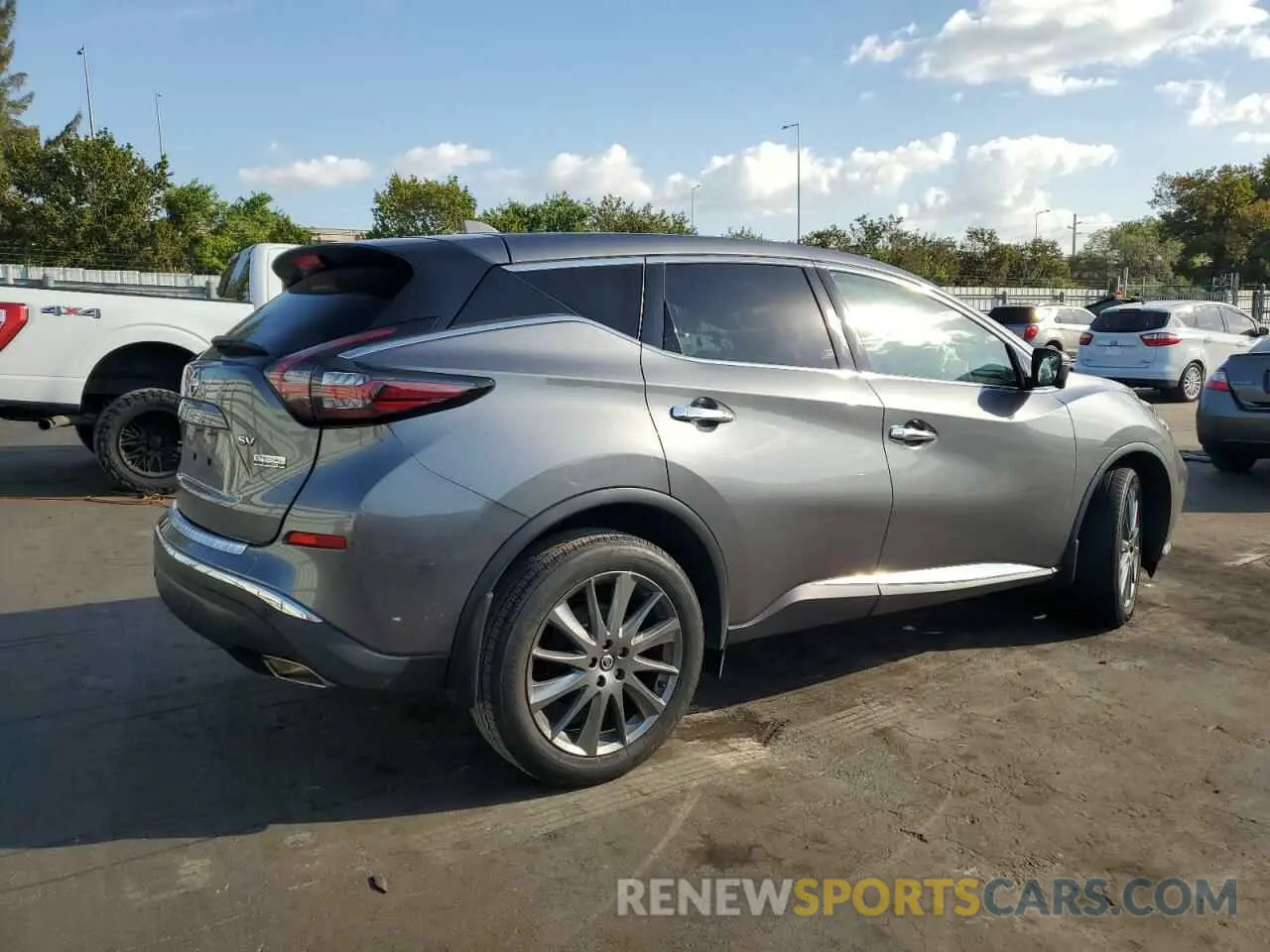 3 Photograph of a damaged car 5N1AZ2BJ0MC107738 NISSAN MURANO 2021