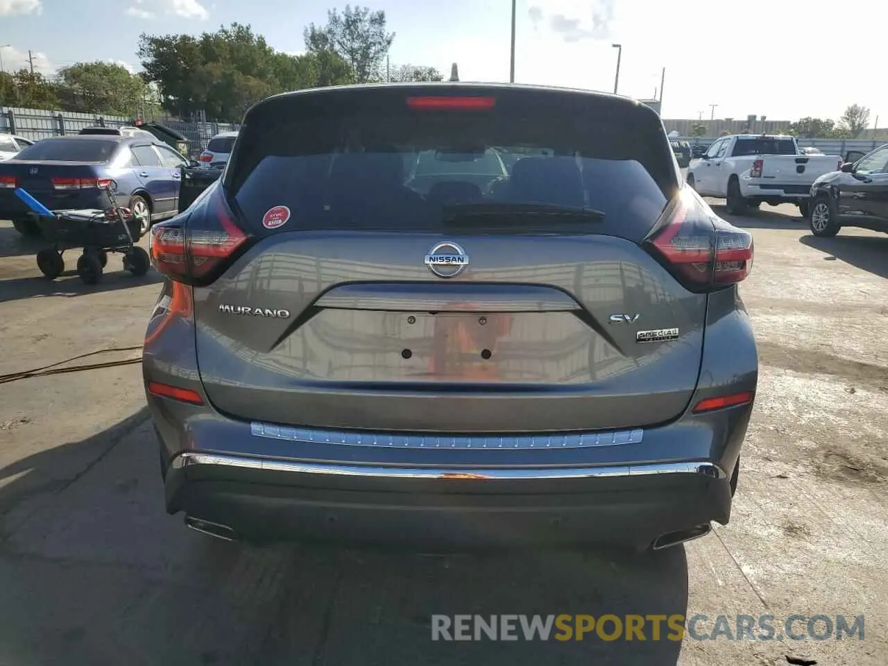 6 Photograph of a damaged car 5N1AZ2BJ0MC107738 NISSAN MURANO 2021