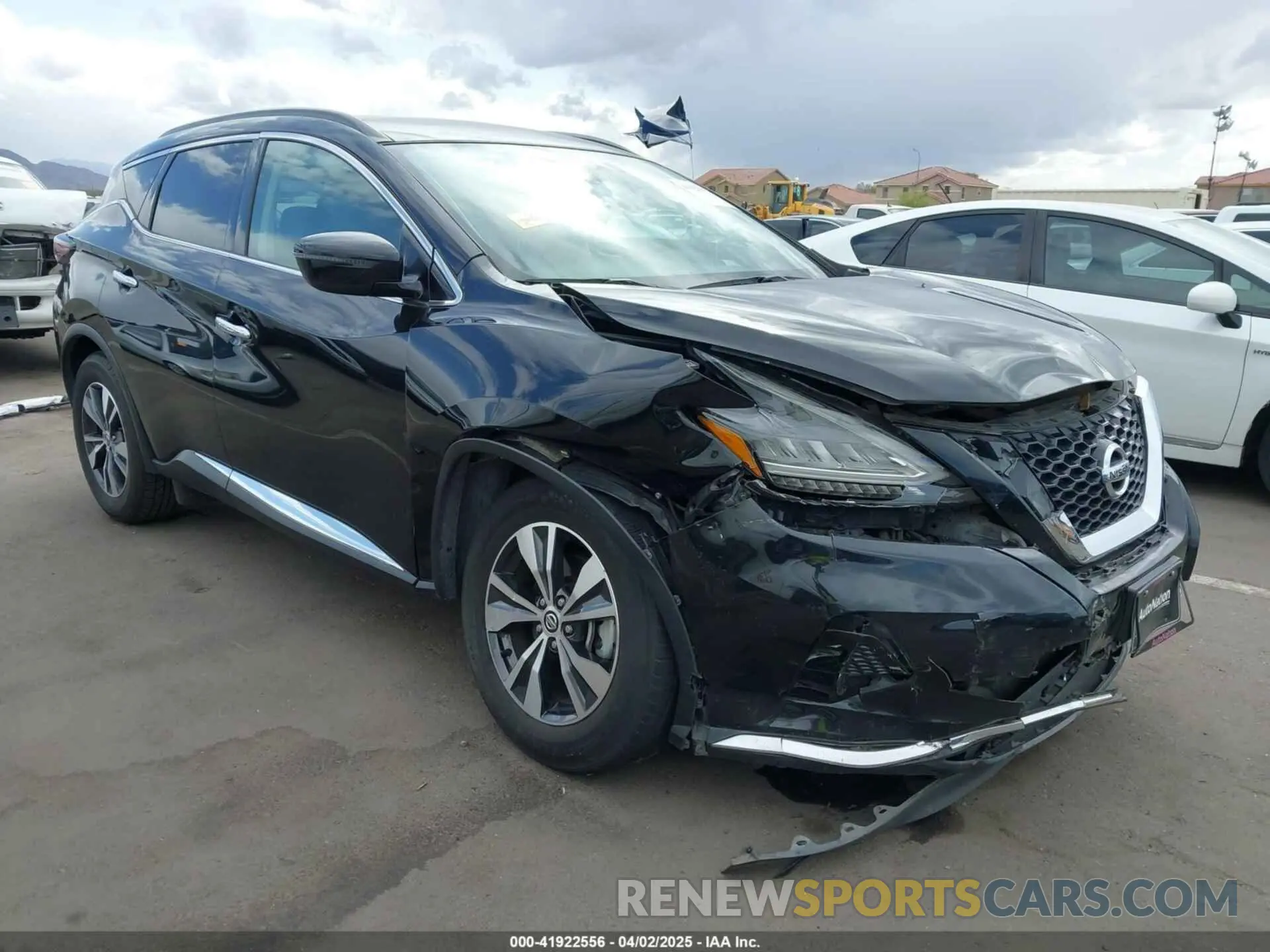 1 Photograph of a damaged car 5N1AZ2BJ0MC141713 NISSAN MURANO 2021