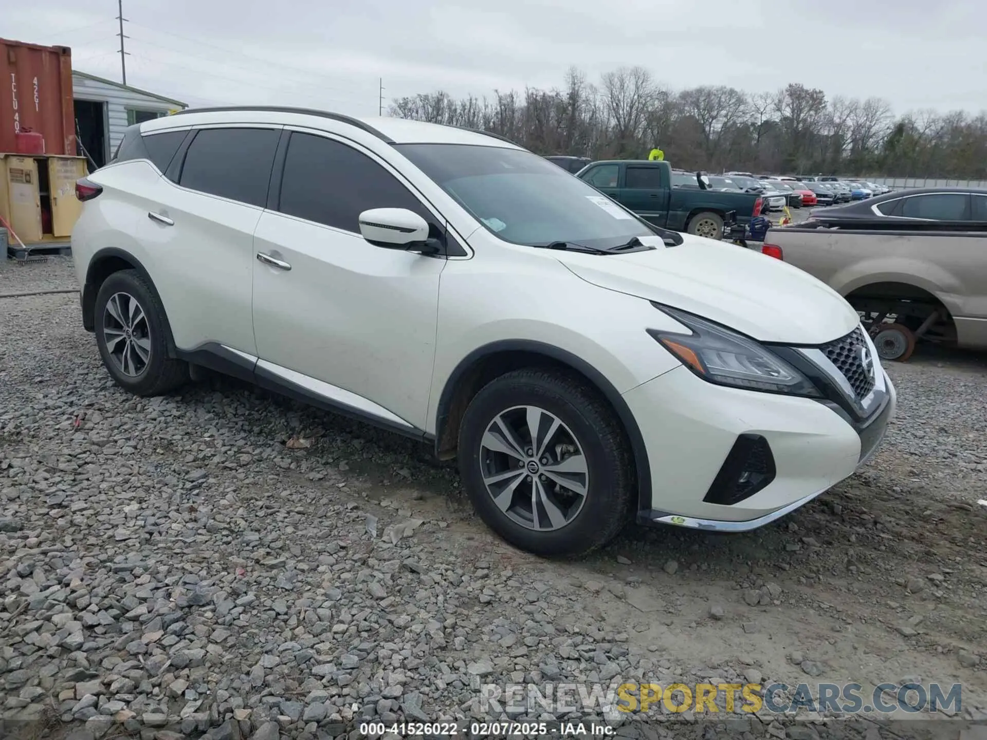 1 Photograph of a damaged car 5N1AZ2BJ1MC119574 NISSAN MURANO 2021