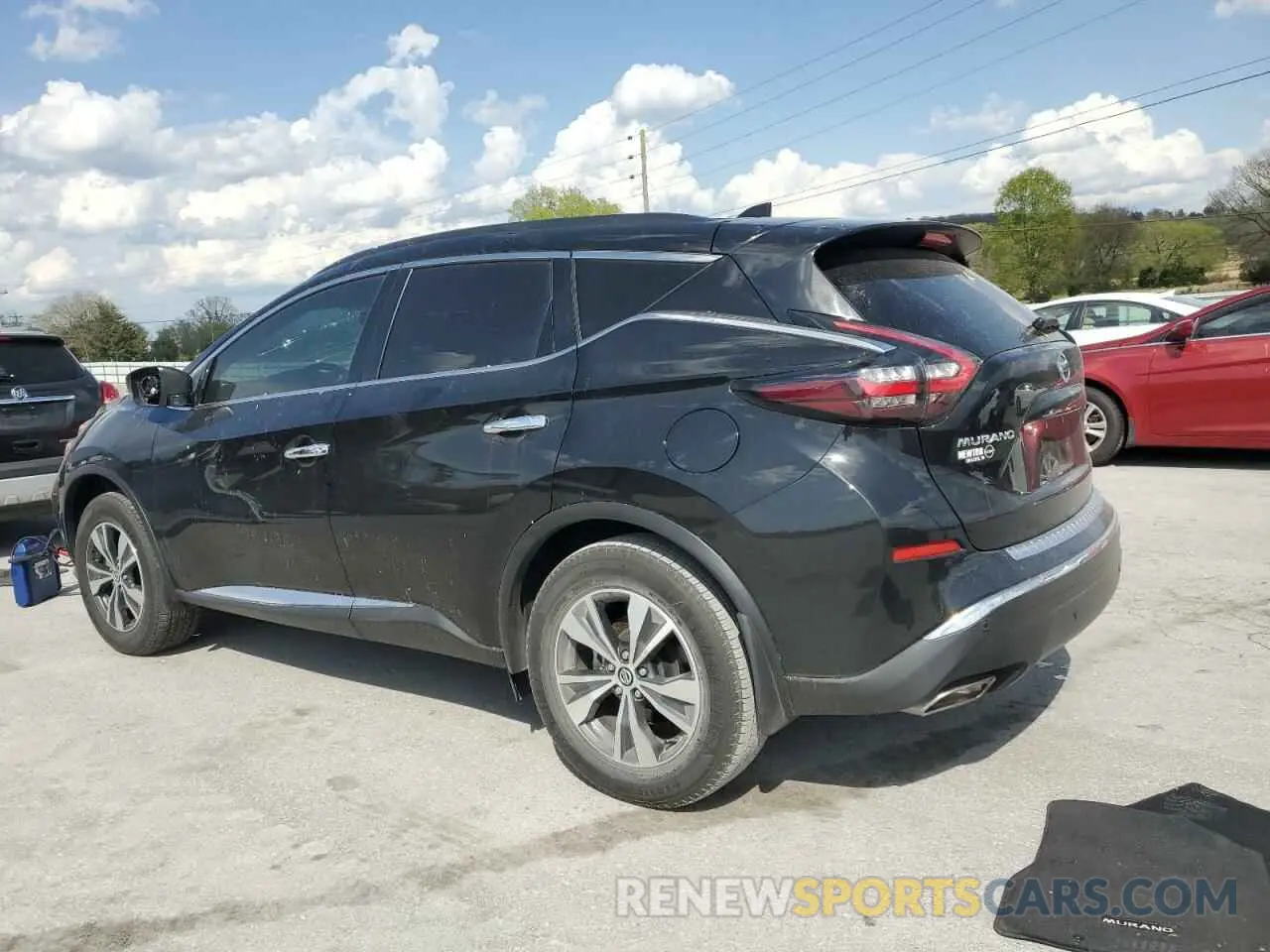 2 Photograph of a damaged car 5N1AZ2BJ2MC132222 NISSAN MURANO 2021