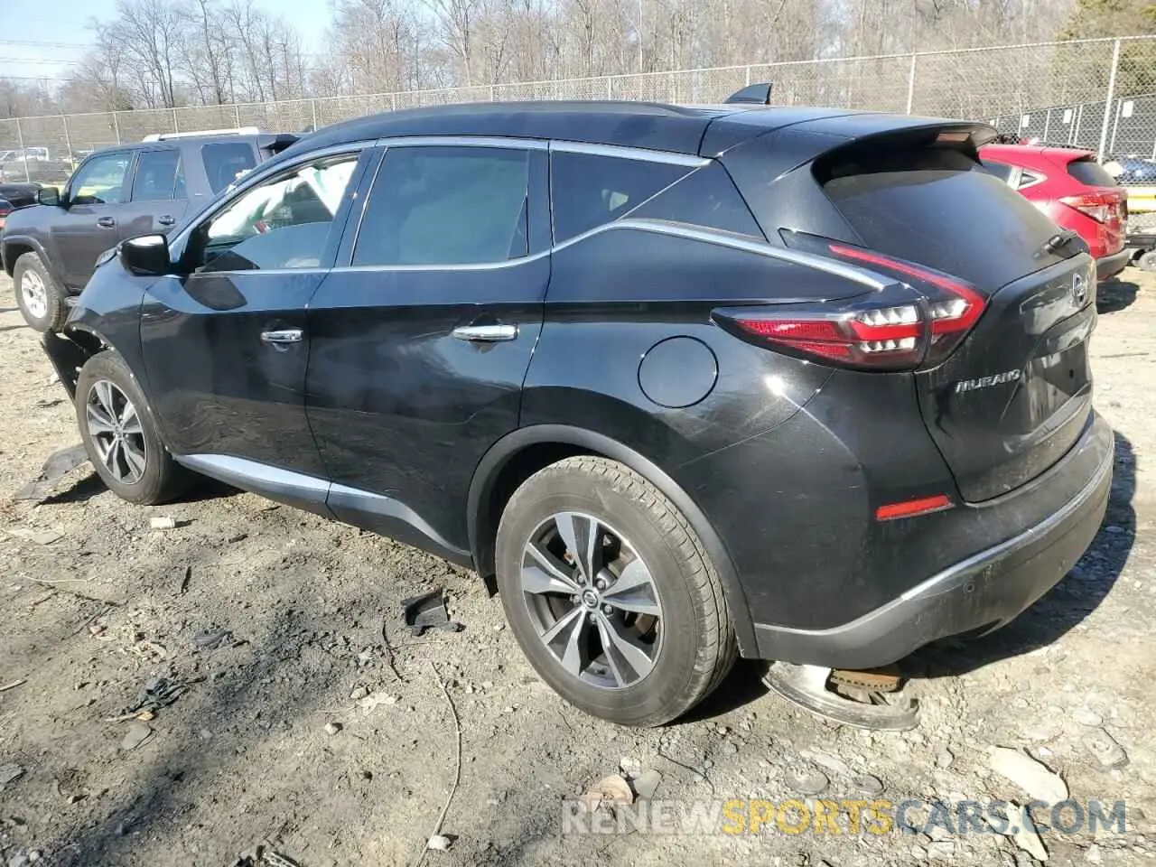 2 Photograph of a damaged car 5N1AZ2BJ4MC112957 NISSAN MURANO 2021
