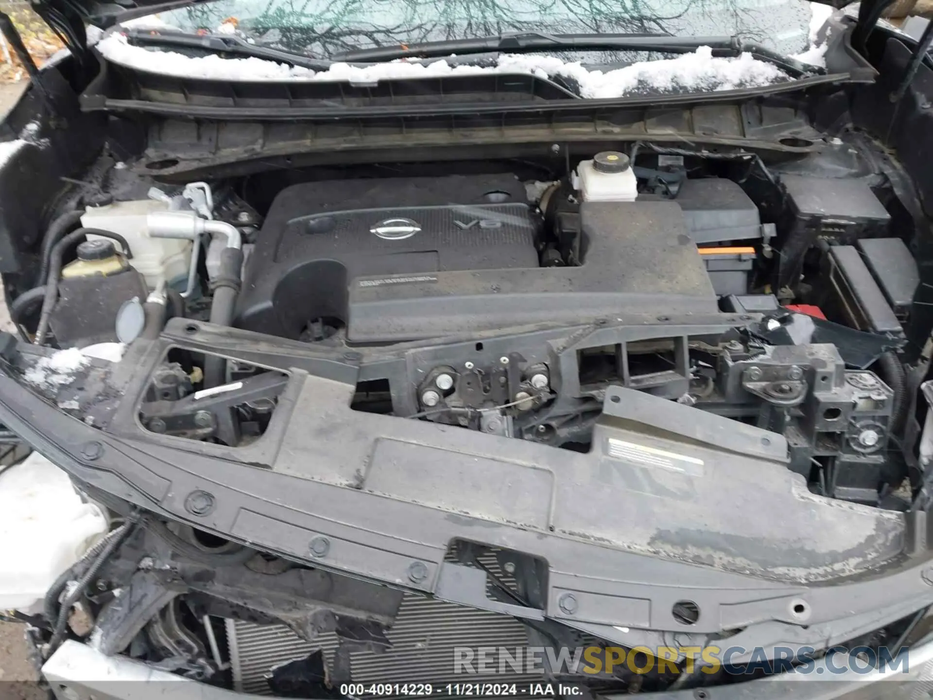 10 Photograph of a damaged car 5N1AZ2BJ5MC127256 NISSAN MURANO 2021