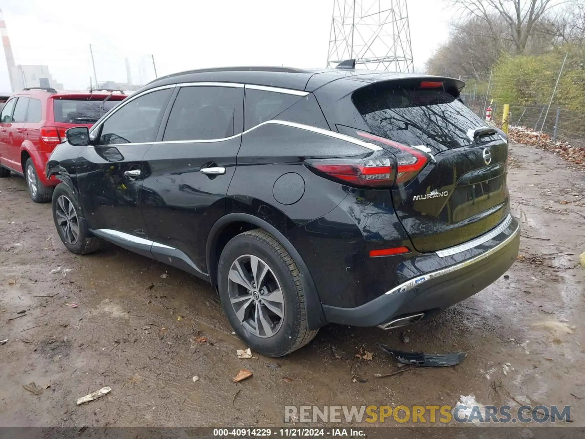 3 Photograph of a damaged car 5N1AZ2BJ5MC127256 NISSAN MURANO 2021