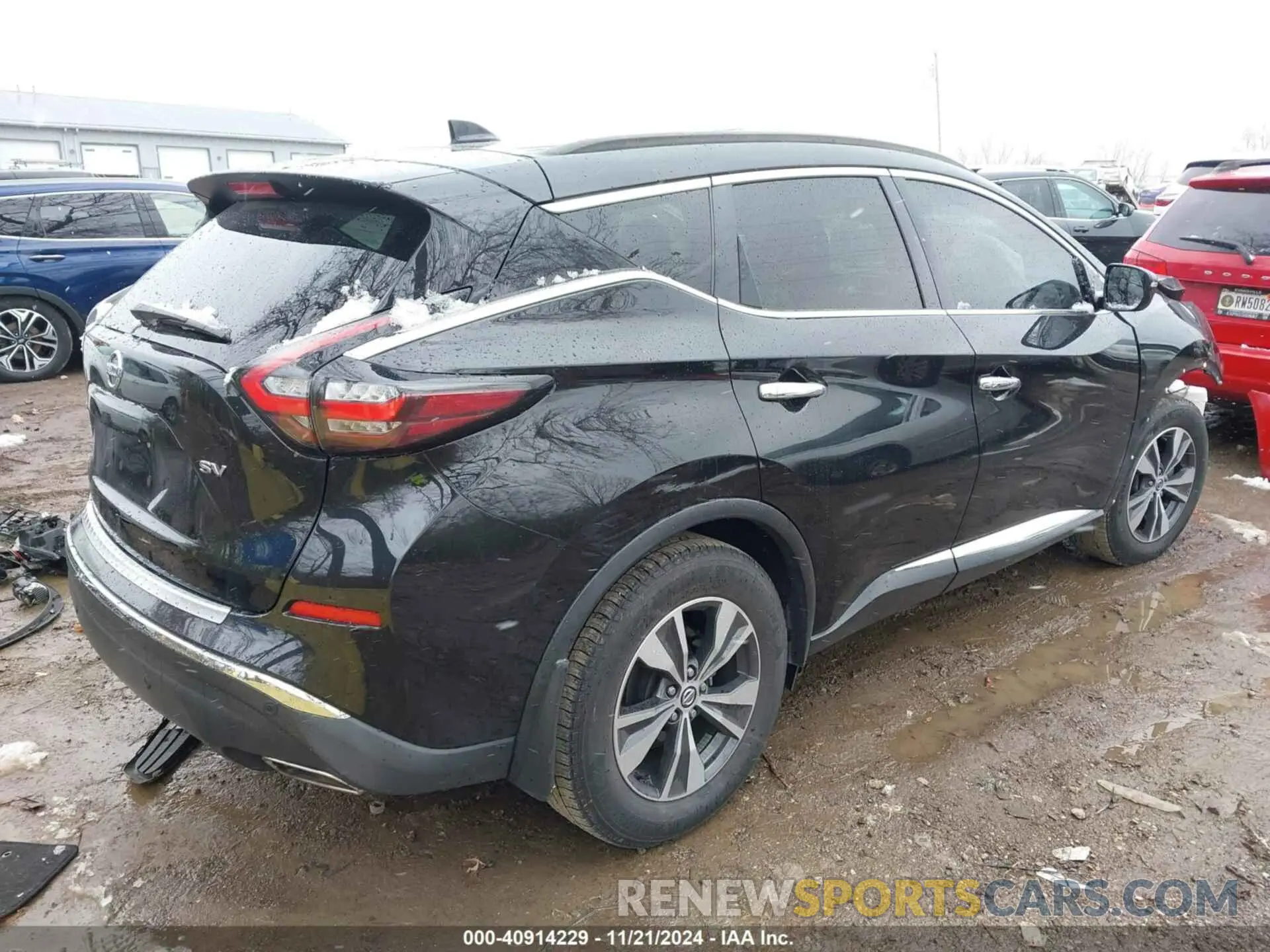 4 Photograph of a damaged car 5N1AZ2BJ5MC127256 NISSAN MURANO 2021