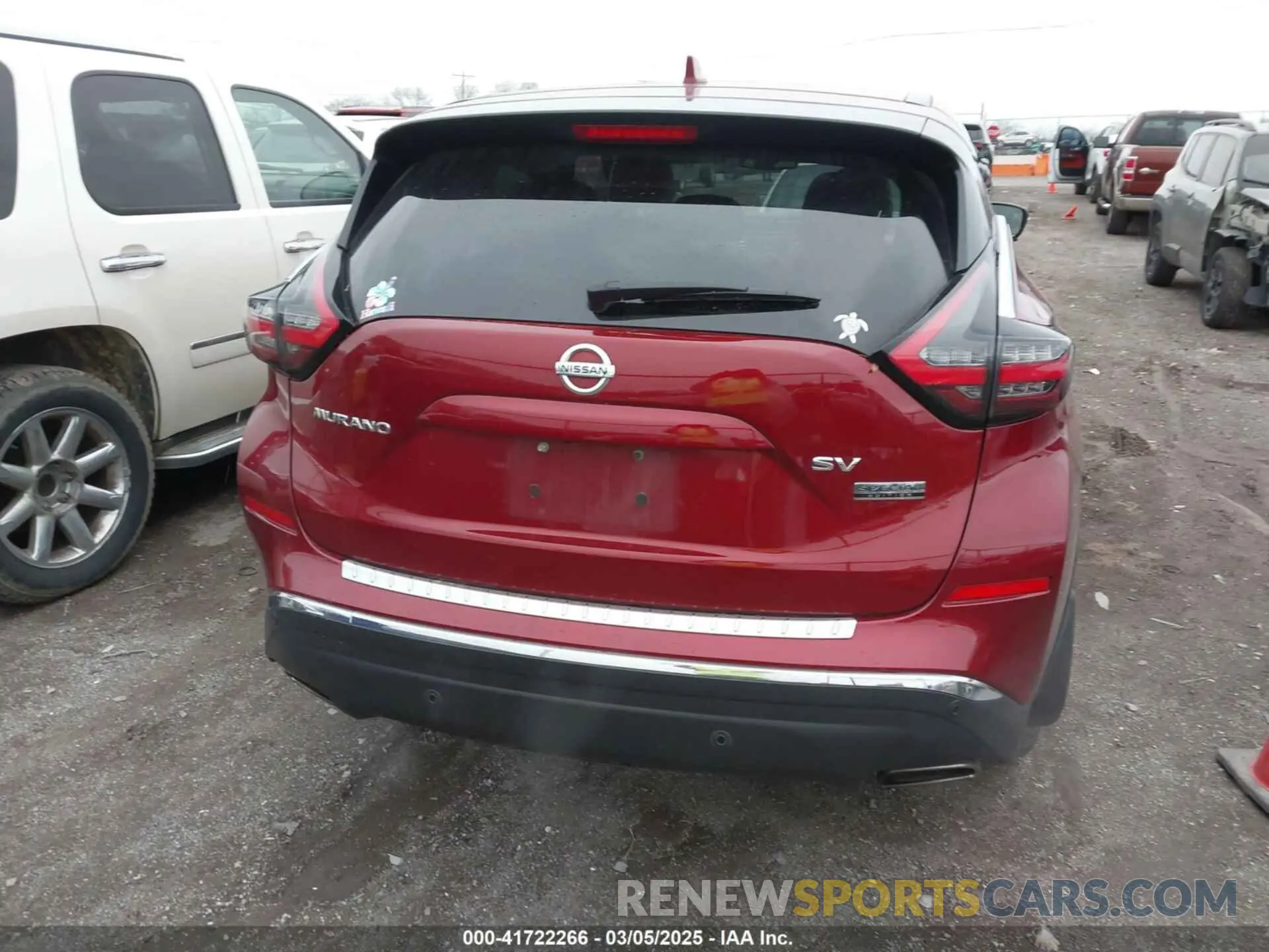 16 Photograph of a damaged car 5N1AZ2BJ5MC131534 NISSAN MURANO 2021