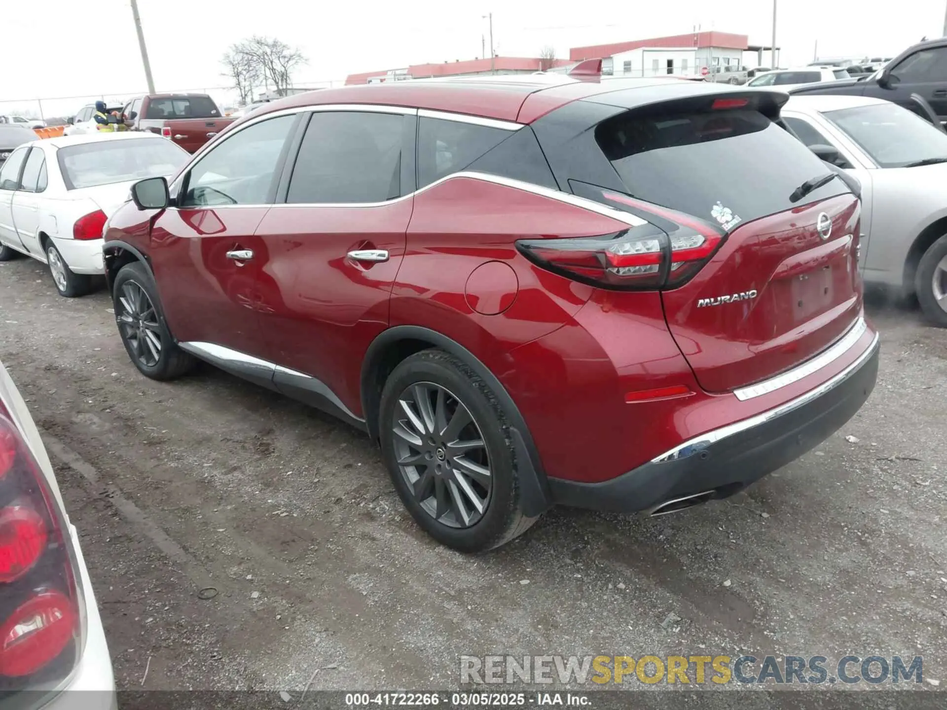 3 Photograph of a damaged car 5N1AZ2BJ5MC131534 NISSAN MURANO 2021