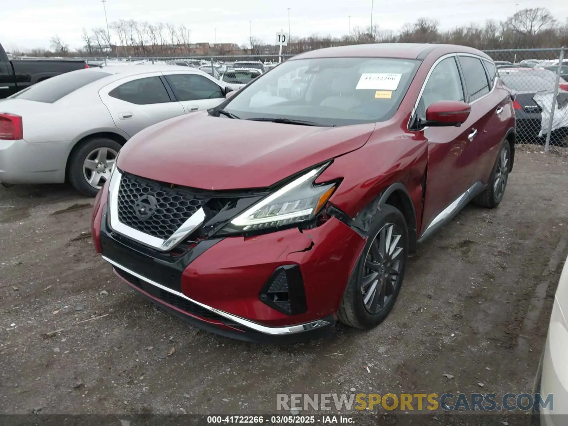 6 Photograph of a damaged car 5N1AZ2BJ5MC131534 NISSAN MURANO 2021