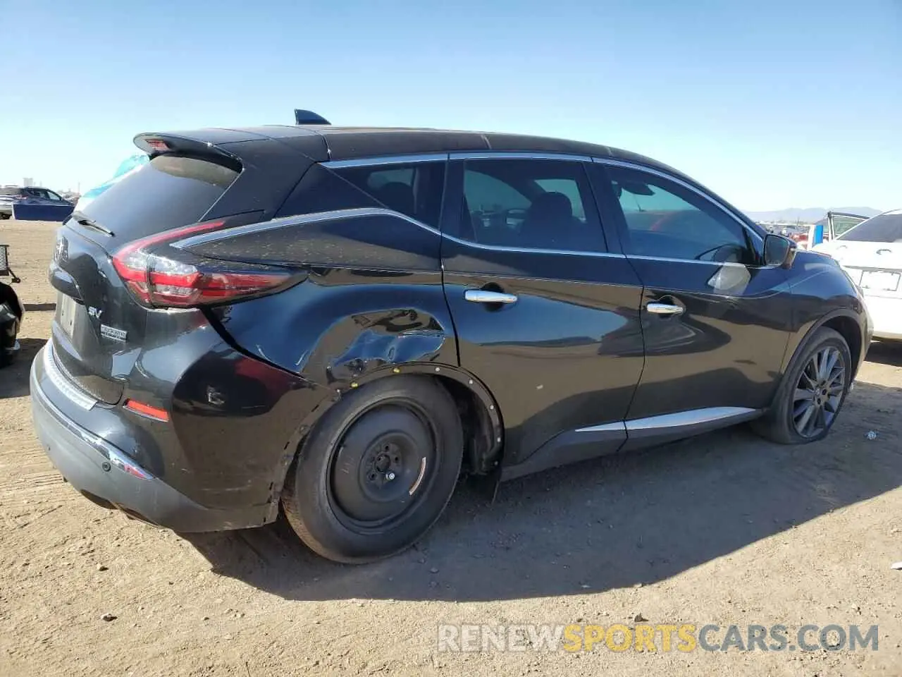 3 Photograph of a damaged car 5N1AZ2BJ6MC119635 NISSAN MURANO 2021