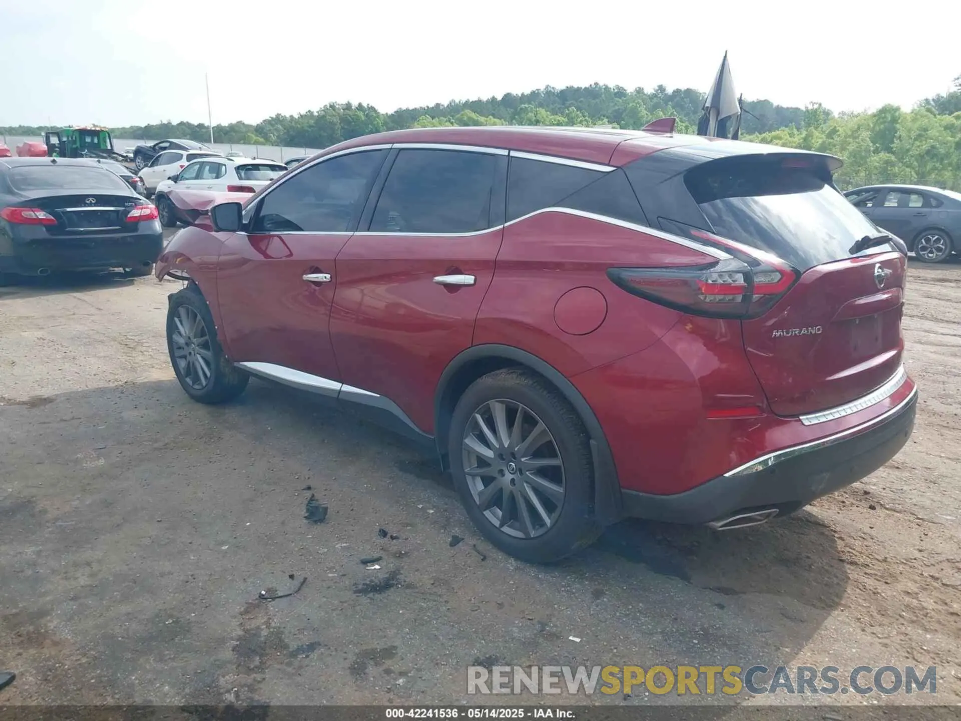 3 Photograph of a damaged car 5N1AZ2BJ6MC141439 NISSAN MURANO 2021