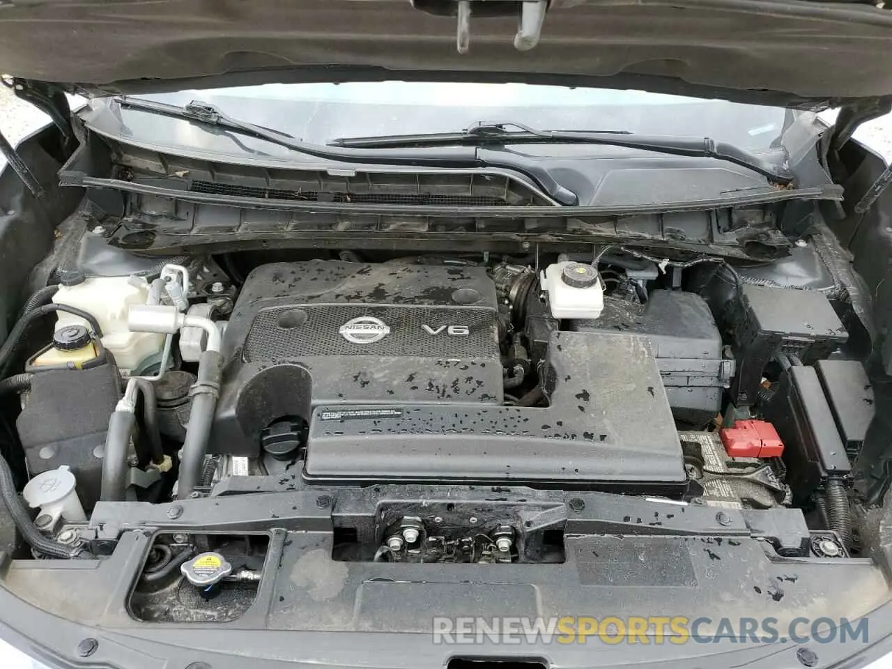 12 Photograph of a damaged car 5N1AZ2BJ7MC107798 NISSAN MURANO 2021