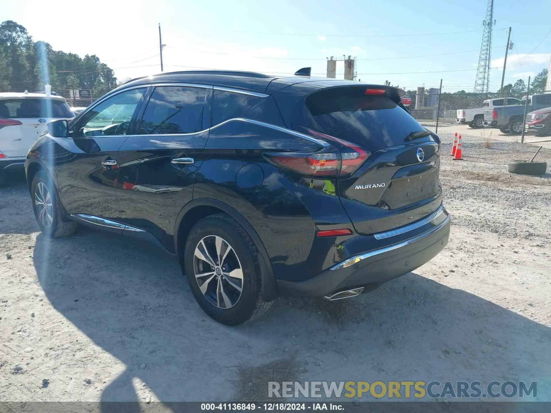 3 Photograph of a damaged car 5N1AZ2BJ7MC110183 NISSAN MURANO 2021