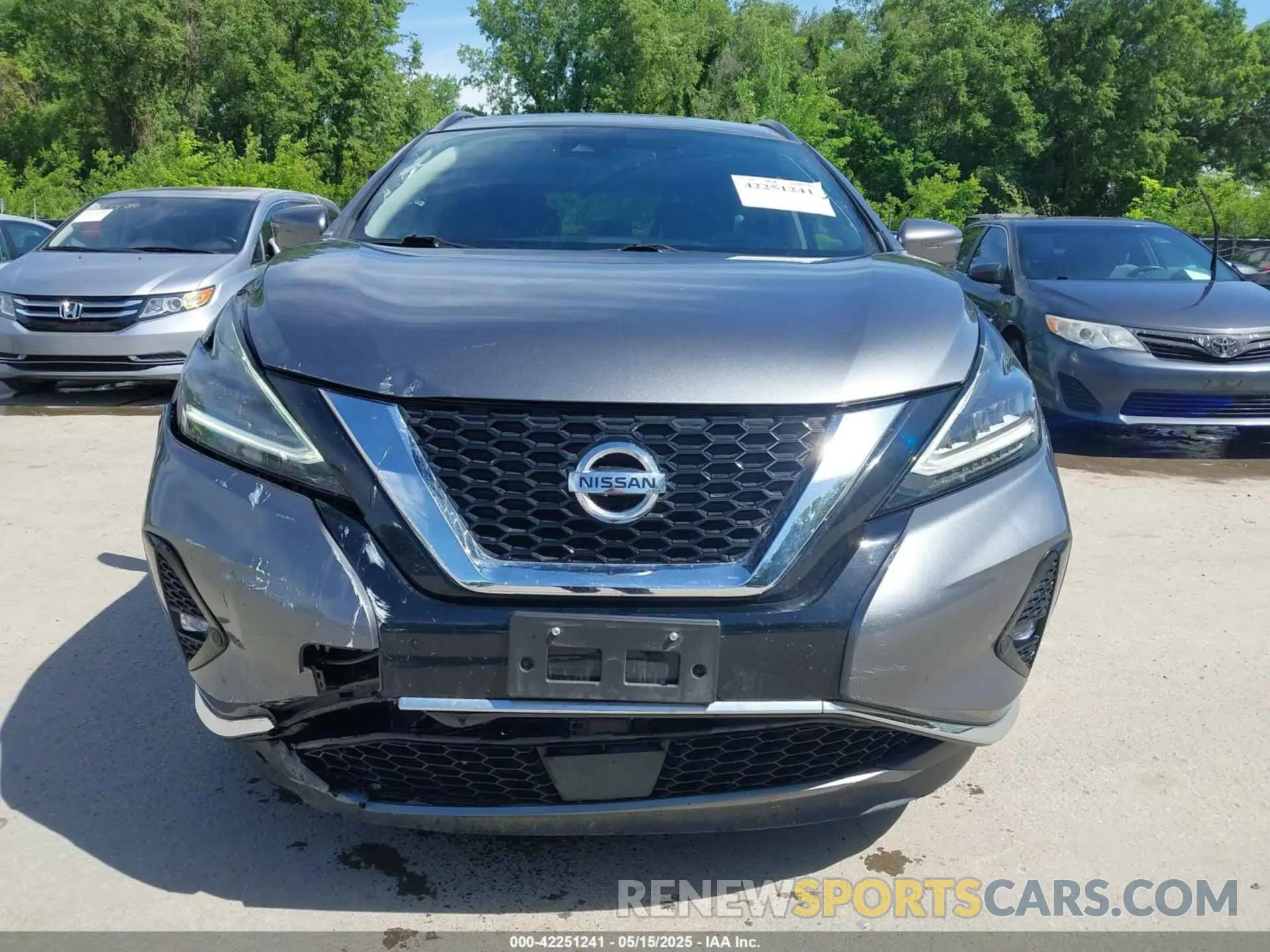 12 Photograph of a damaged car 5N1AZ2BJ9MC121315 NISSAN MURANO 2021