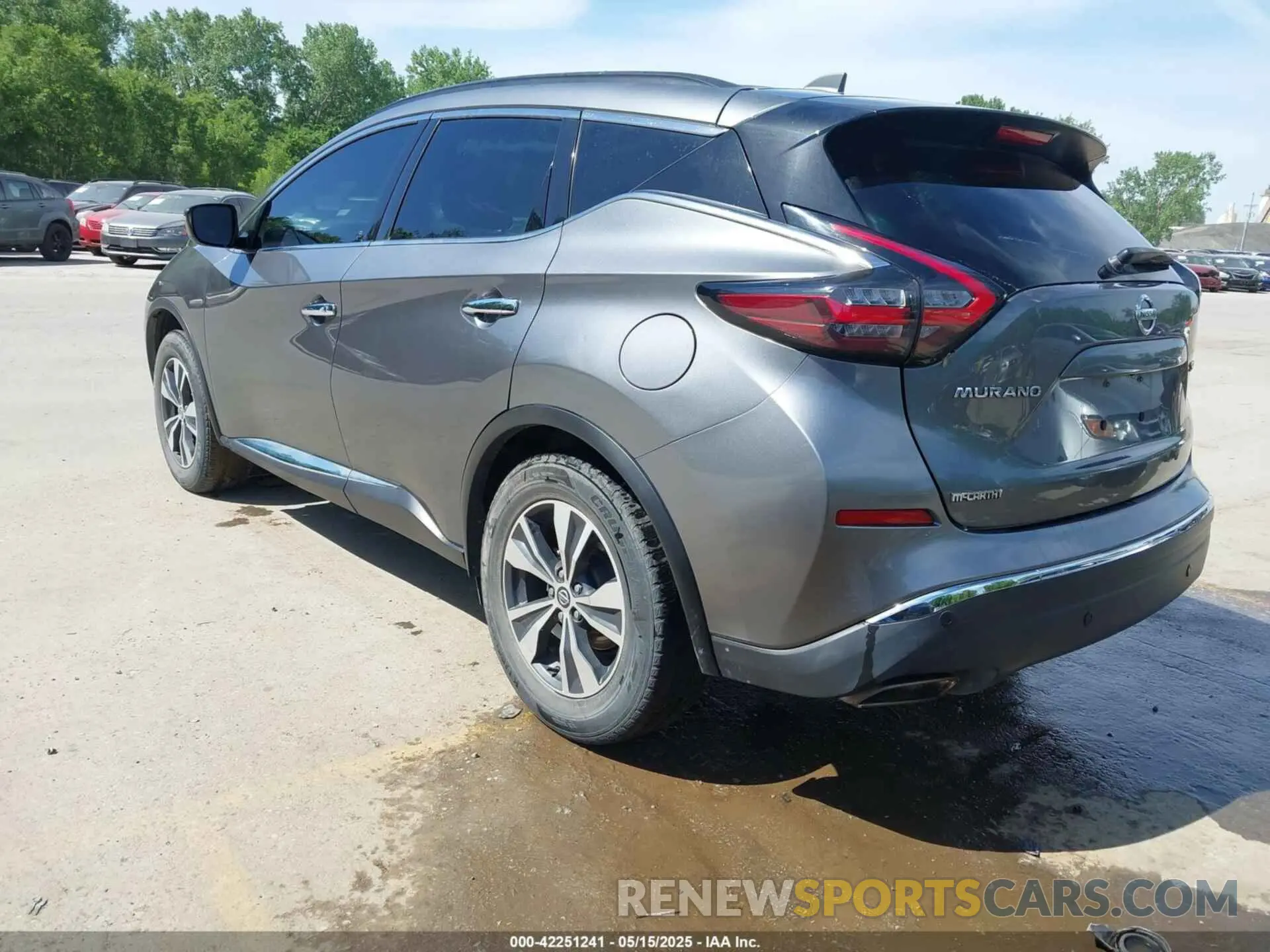 3 Photograph of a damaged car 5N1AZ2BJ9MC121315 NISSAN MURANO 2021
