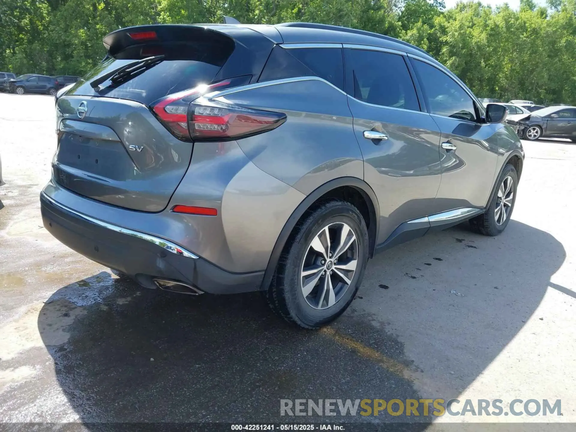 4 Photograph of a damaged car 5N1AZ2BJ9MC121315 NISSAN MURANO 2021