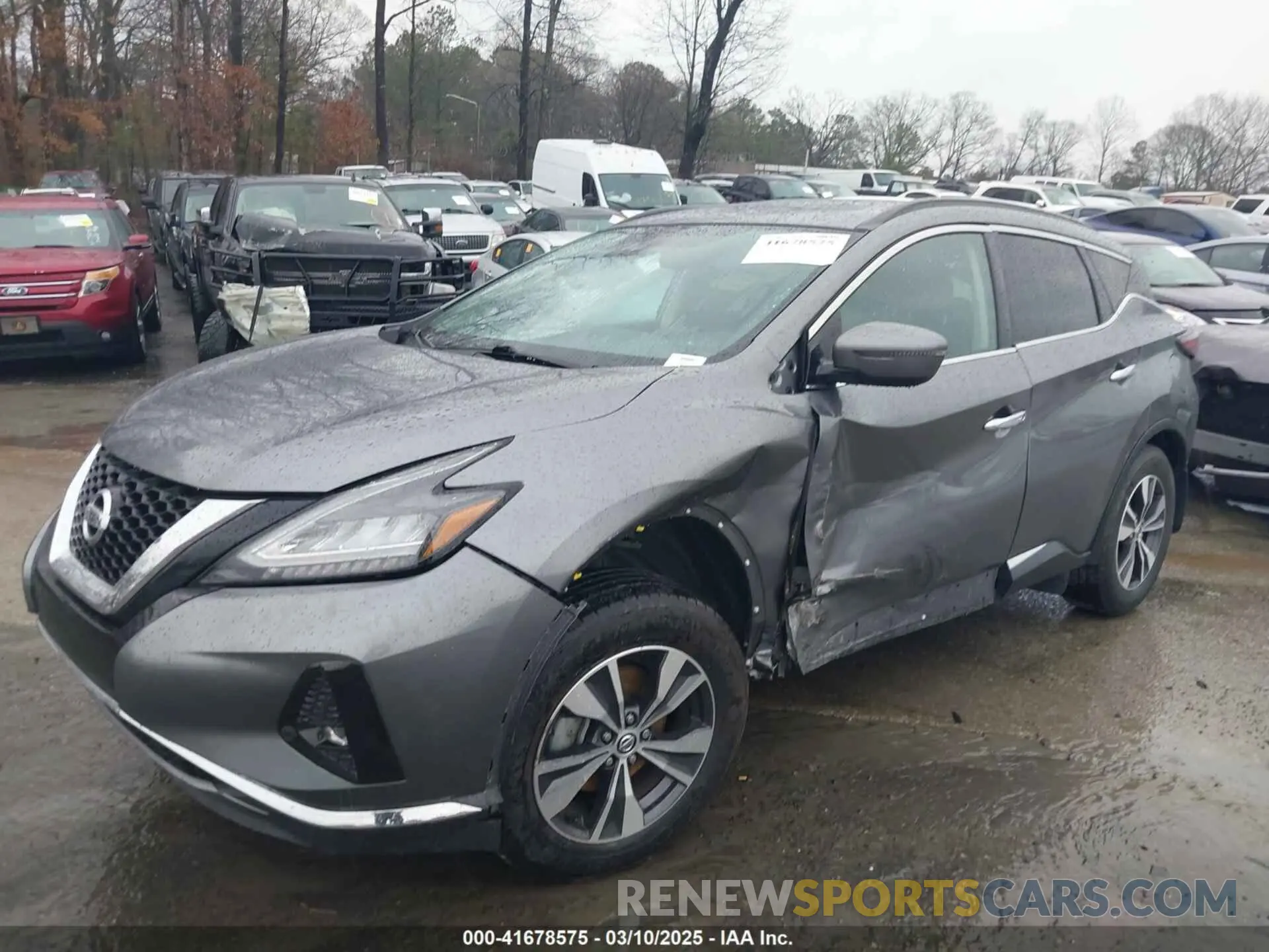 2 Photograph of a damaged car 5N1AZ2BJ9MC129768 NISSAN MURANO 2021