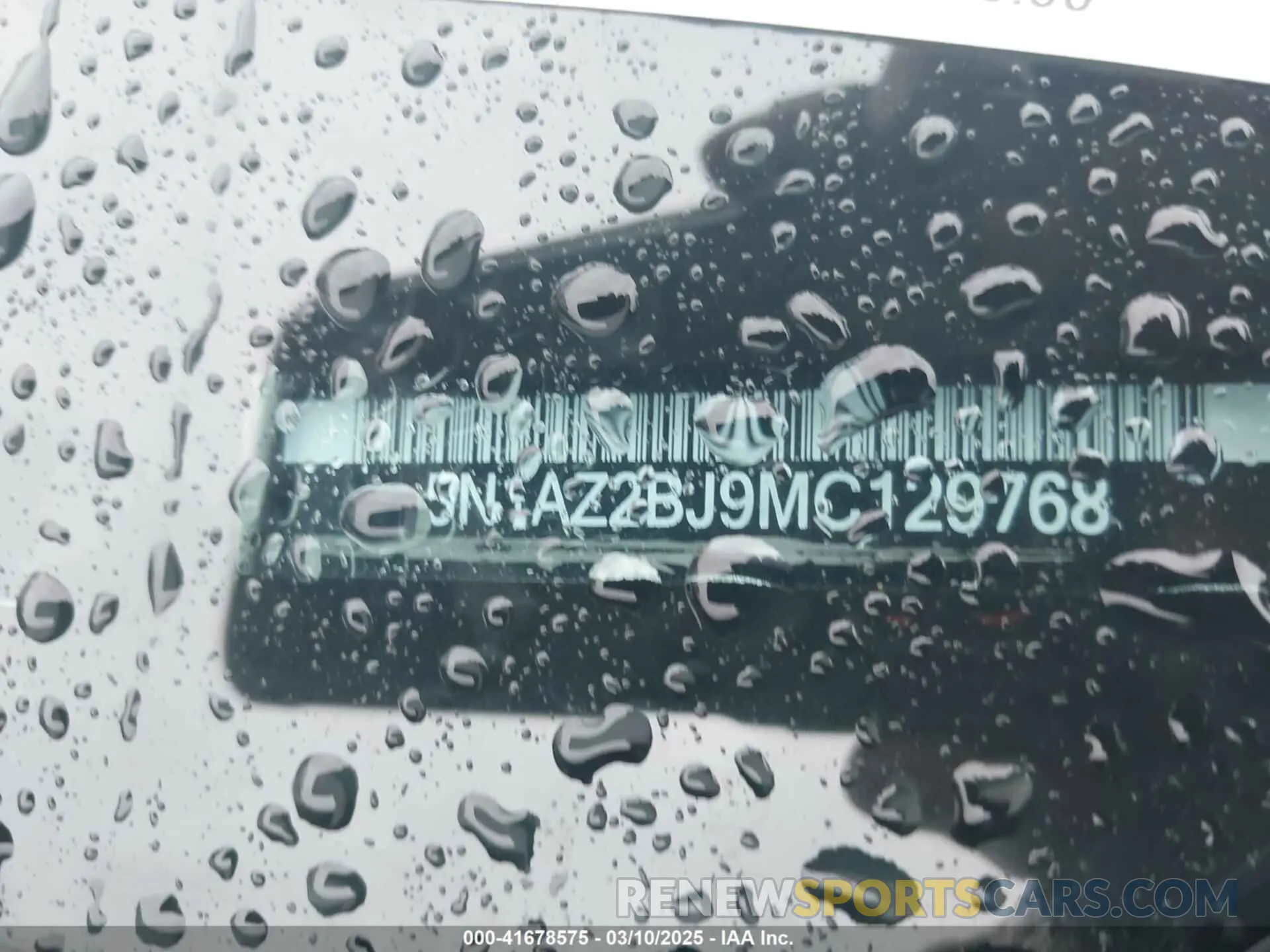 9 Photograph of a damaged car 5N1AZ2BJ9MC129768 NISSAN MURANO 2021