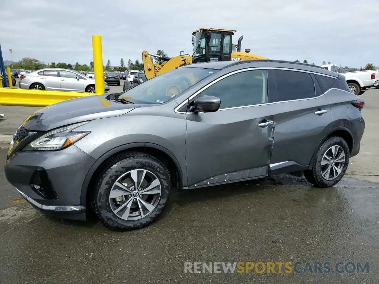 1 Photograph of a damaged car 5N1AZ2BJ9MC140785 NISSAN MURANO 2021