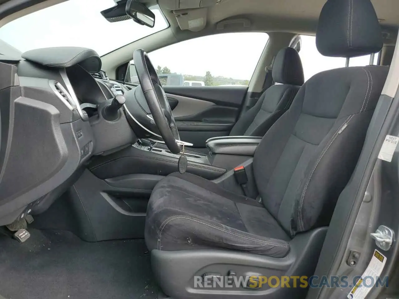 7 Photograph of a damaged car 5N1AZ2BJ9MC140785 NISSAN MURANO 2021