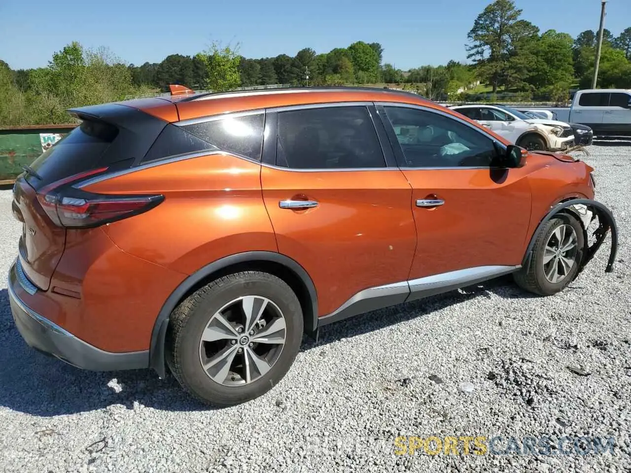 3 Photograph of a damaged car 5N1AZ2BJXMC130282 NISSAN MURANO 2021